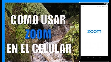 🔵 Como usar zoom desde el celular para recibir clases virtuales | Entrar a una reunión en el celular