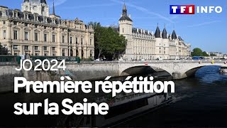 JO de Paris 2024 : les images de la première répétition de la cérémonie d'ouverture sur la Seine