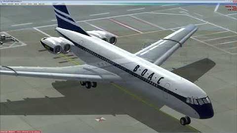 Flying the Just Flight VC10 in FSX   Part 2