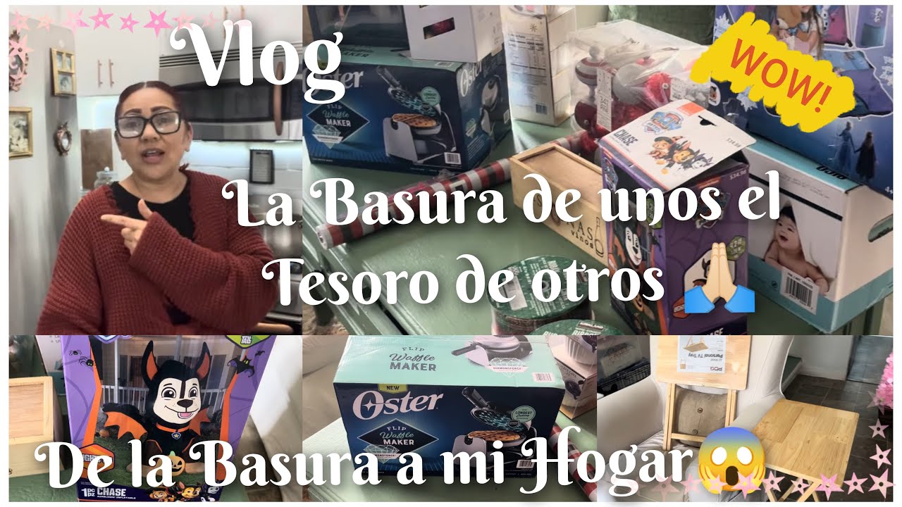 La basura de uno puede ser el tesoro de otros 😉 Cocine mole para la comida 🥘 Acompáñame ✨
