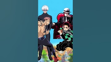 Gojo Sukuna Vs Tanjiro & Muzan