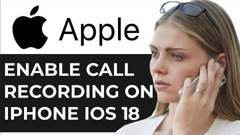 How to EASILY Enable Call Recording on Iphone IOS 18 (BEST METHOD)