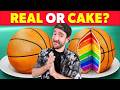 Real Or Cake Challenge?!? AceOFSpades Tries His Hand at Guessing...