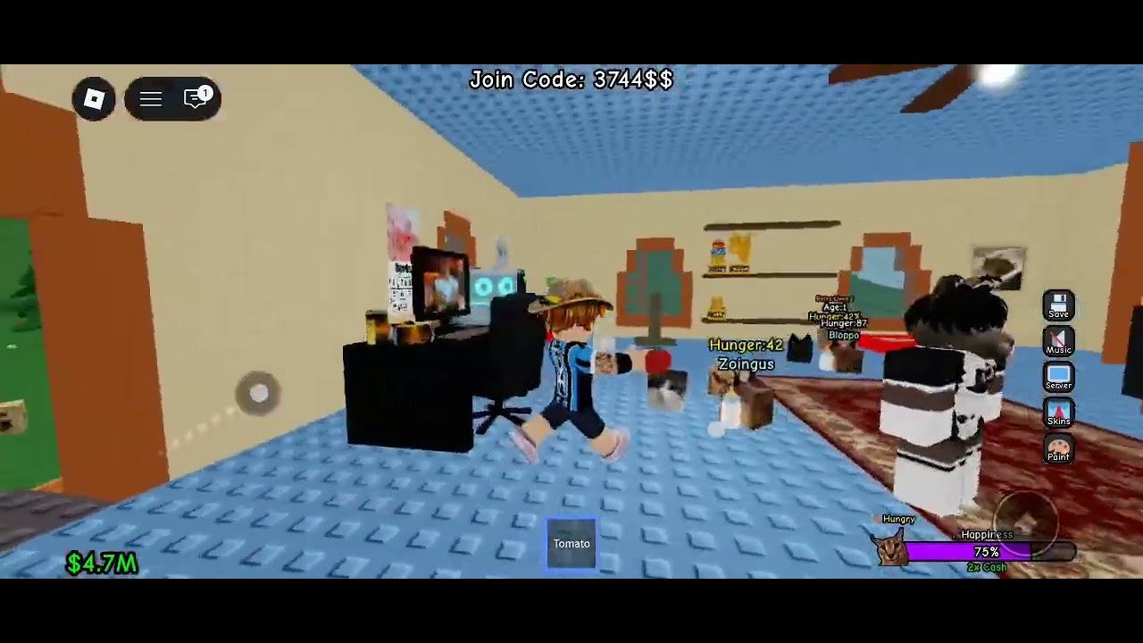 GAMEPLAY NO-TALK RAISE A FLOPPA #1 MID-GAME