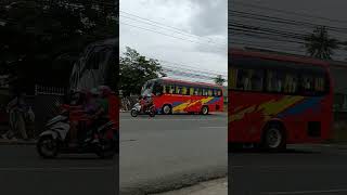 Red Bus Pick Up Penger In Ma-A Road Davao City