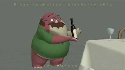 |Monsters University| Don Carlton Test Animation with Sound Part 5