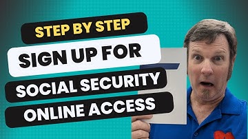 How To Sign Up For Social Security Access ONLINE (2025 Update)
