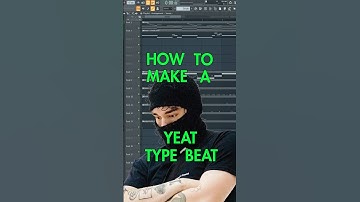 HOW TO MAKE A YEAT TYPE BEAT IN 30 SECONDS (FL STUDIO TUTORIAL) #yeattypebeat #flstudiotutorial