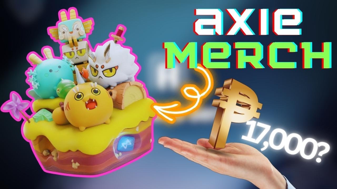 AXIE INFINITY MERCH IS NOW LIVE!! / AXIE UPDATE / - YouTube