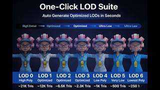 Generate Auto LODs for Your ENTIRE Unity Game in One Click