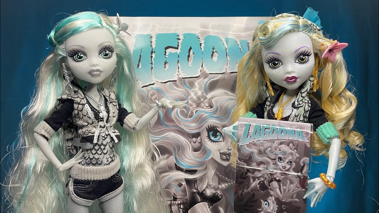 Monster High Collectors Monster High Reel Drama Frankie Stein Blue Lagoona  - Dolls & Accessories