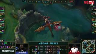 [15.5.2016] MSI Shanghai 2016 - Chung Kết: SKT vs CLG [Trận 1]