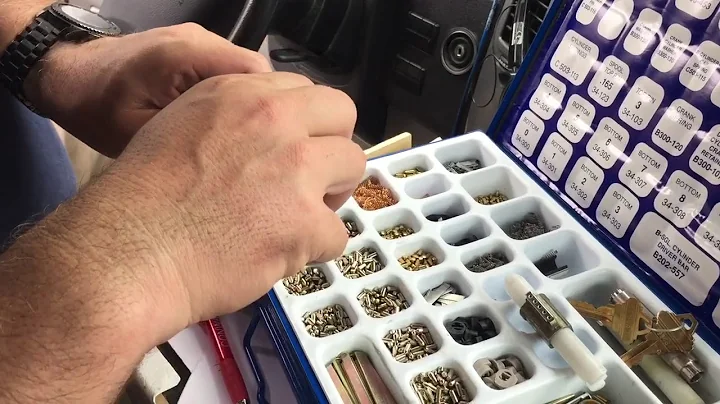 Rekeying Schlage door knob