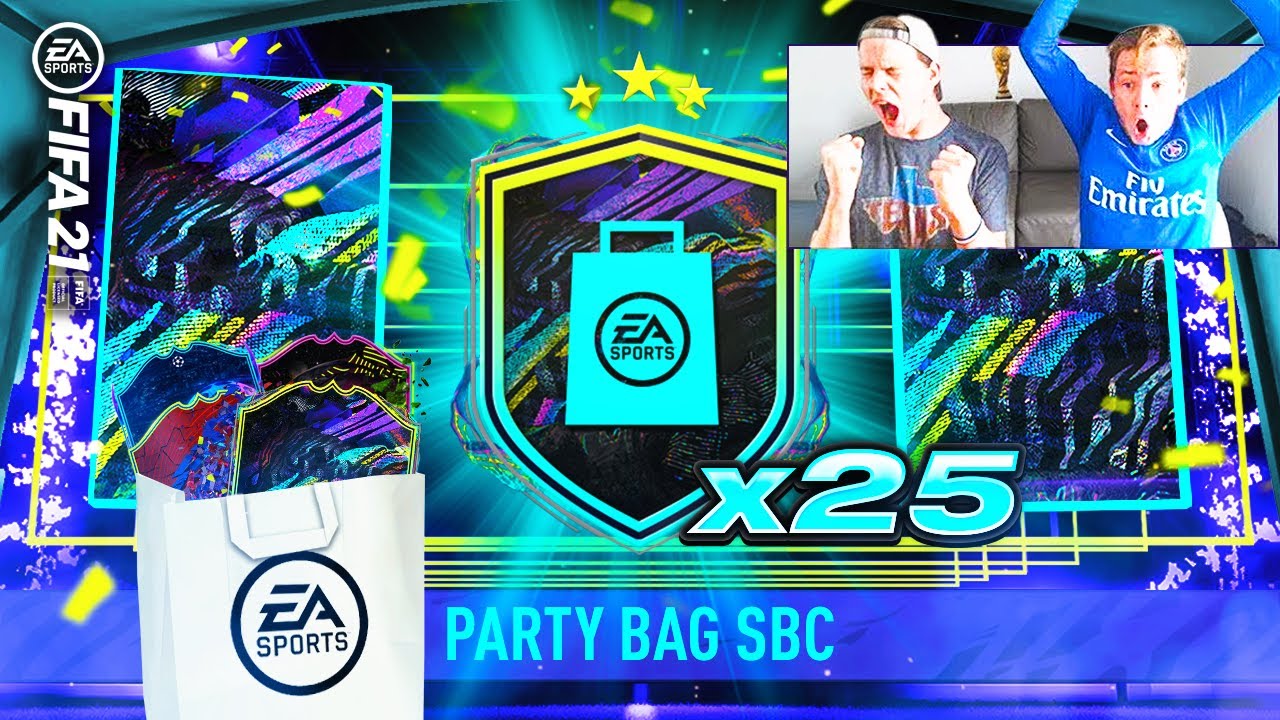 ENCORE! ON OUVRE 25 PACKS FUTURE STARS PARTY BAG SBC! FIFA 21 Ultimate
