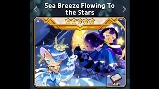 Cookie Run Kingdom Story - Sea Breeze Flowing To the Stars Sea Fairy Cookie & Moon light Cookie