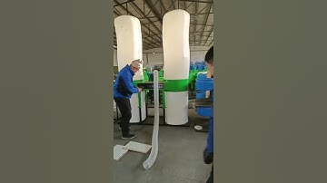 3kw Industrial dust collector with 2 bags