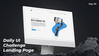 Daily UI Challenge – Day 03: Landing Page Design (Clean UI/UX Tutorial)