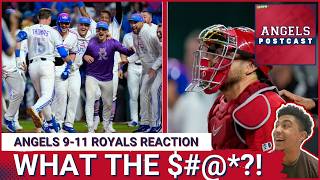 ANGELS POSTCAST: Halos BLOW IT in 9th AND 10th in 5-HOUR, 11-9 CHOKE JOB loss to Kansas City Royals