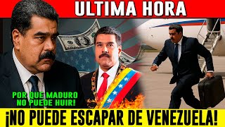 Por que No puede ESCAPAR de Venezuela Nicolas  Maduro