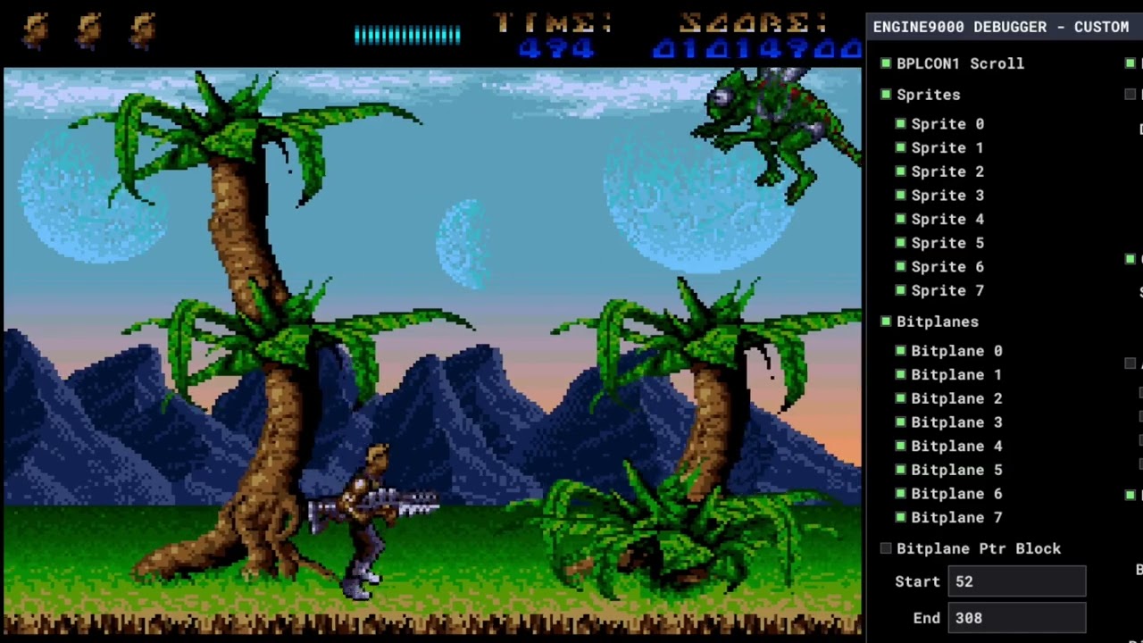 How Amiga Games Work - Episode 9 - Astro Marine Corps (A.M.C)