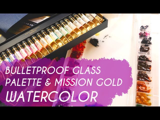 Mijello Watercolor Palette Bulletproof Glass Palette - Mijello