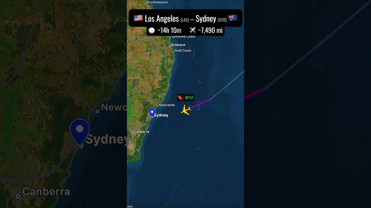 LOS ANGELES to SYDNEY: The Most Fascinating Facts