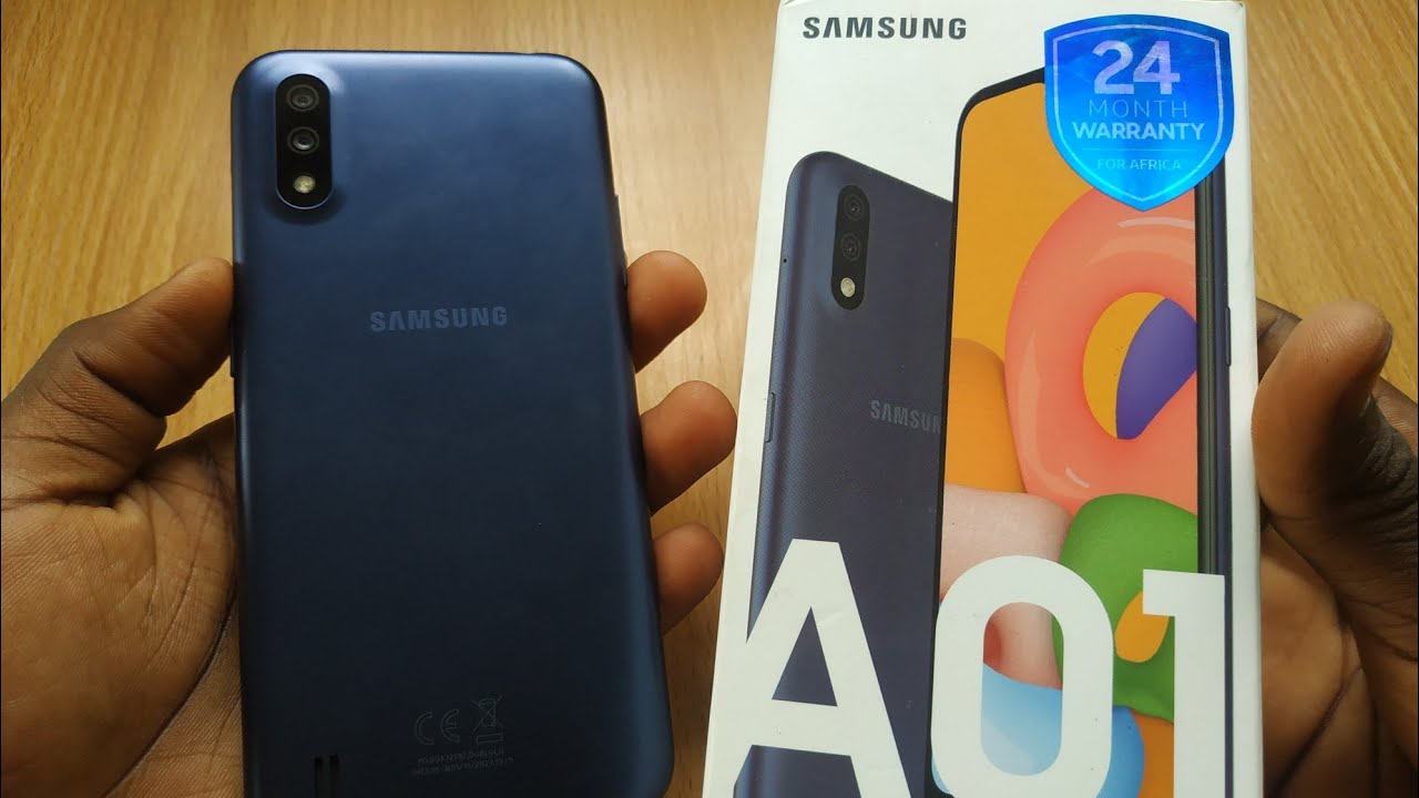 Смартфон Samsung Galaxy A01 Core 16gb Black