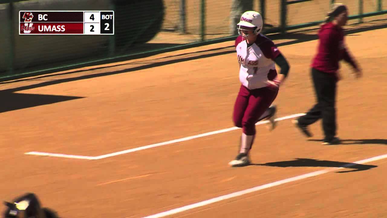 Softball Highlights vs. Boston College (4/28/15) YouTube