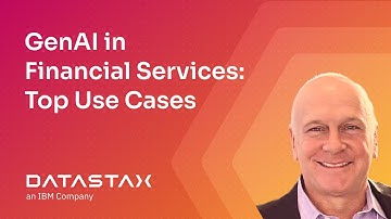 GenAI Is Rewriting the Rules for Financial Services