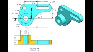 #4 Solidedge tutorial for beginners exercise 4 | From beginners to advanced