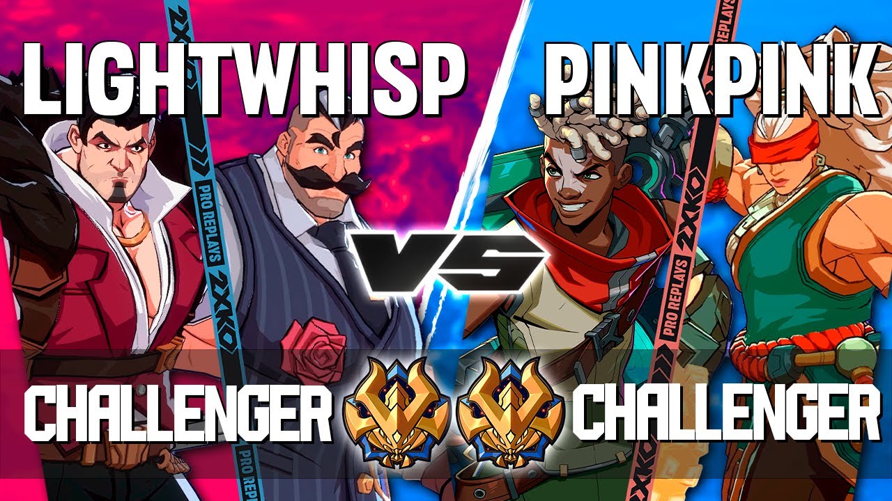 2XKO ▰ LIGHTWHISP (Braum-Darius) vs PINKPINK (Ekko-Illaoi) ▰ 2XKO Pro level replays