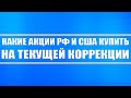 Что купить из рынка акций спекулятивно на текущей коррекции (Акции РФ и США) + Экономика