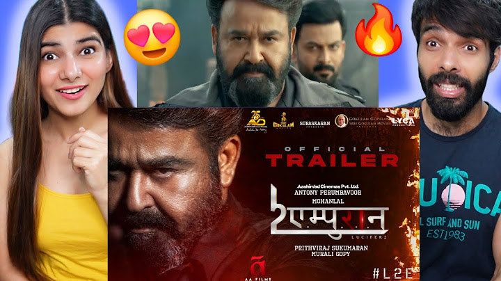 L2 Empuraan Trailer Reaction Mohanlal | Prithviraj Sukumaran | Gokulam Gopalan | Antony Perumbavoor