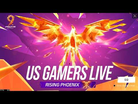 SEASON 52 US GAMERS LIVE IS BACK ON 🔥 FREE FIRE BR - RANKED PUSH GRANDMASTER TOP1 LOBBY🥱