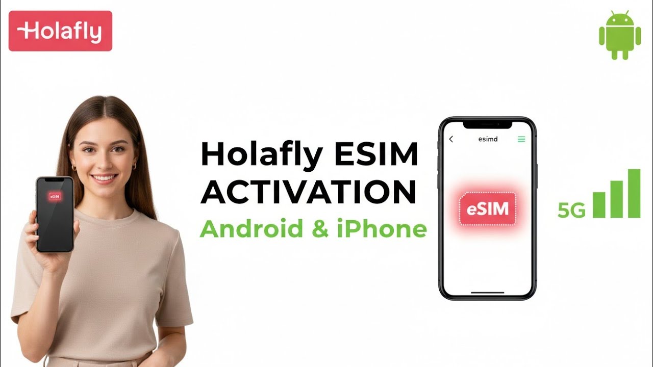 How to Activate Holafly eSIM on Any Phone | Full Tutorial | Holafly ...