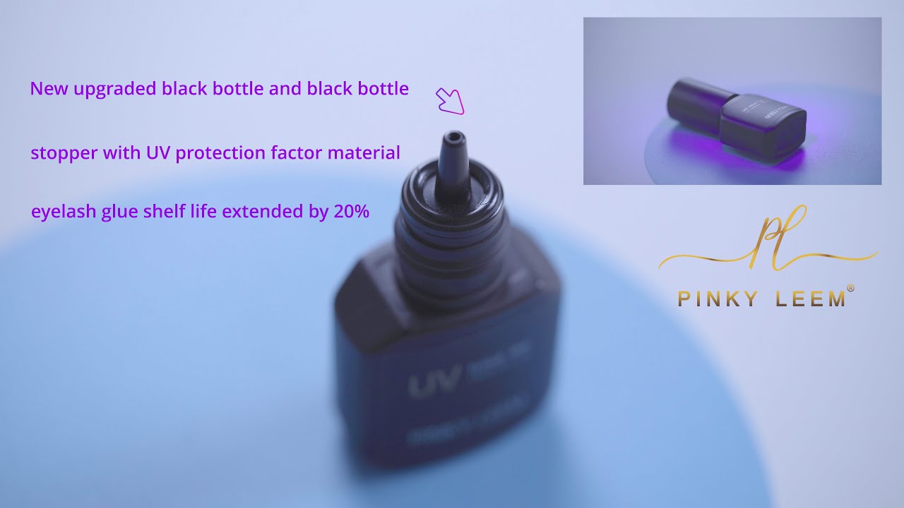 UV LED eyelash extension glue - YouTube