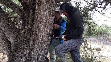 Smartborer and Smartsocket demonstration at a forest near Tucson
