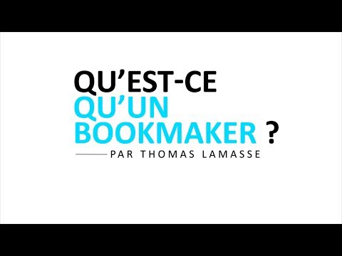 Vidéo: Qui Est Un Bookmaker