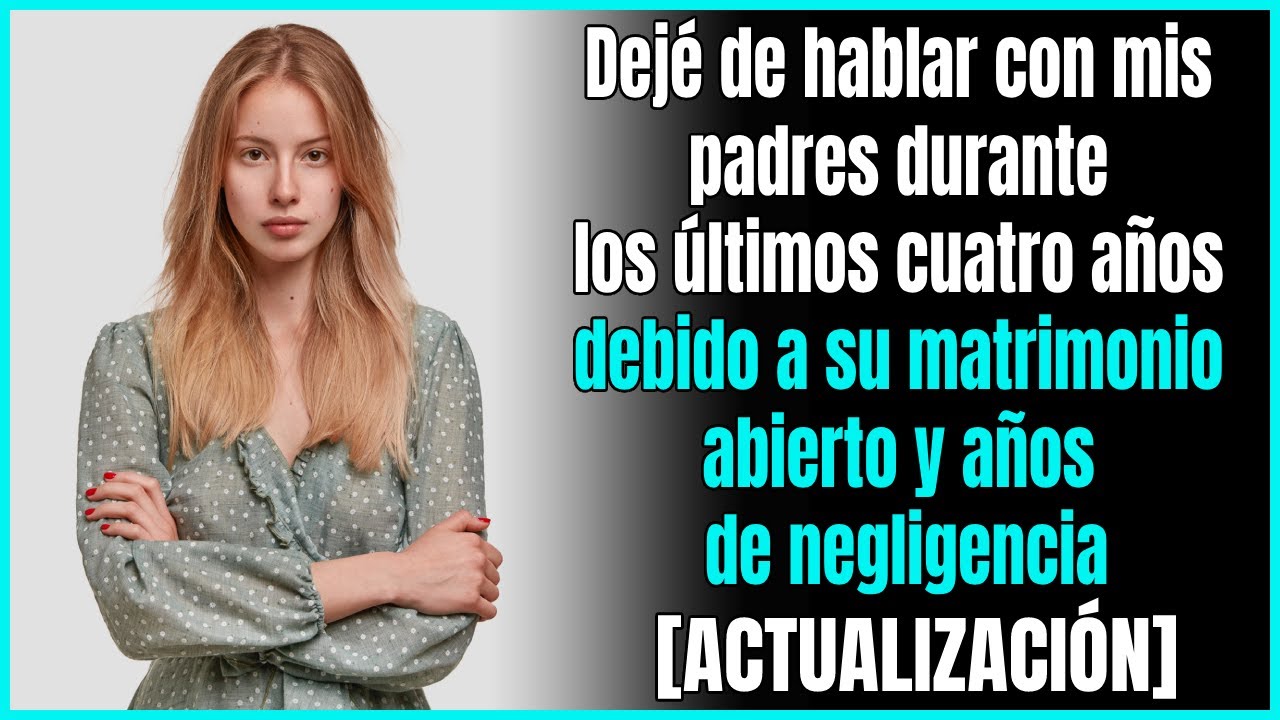Confronté a mis padres sobre su matrimonio abierto y cómo me ha afectado desde que era niño.