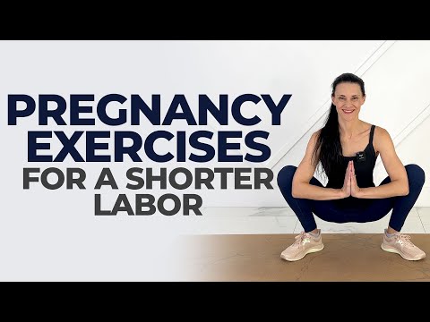 Pregnancy Exercise For Easy Delivery & Shorter Labor (Birth Preparation Exercises)