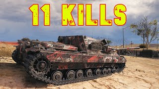 World of Tanks FV217 Badger - 11 Kills