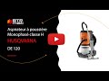 Husqvarna  aspirateur  poussire monophas classe h de 120