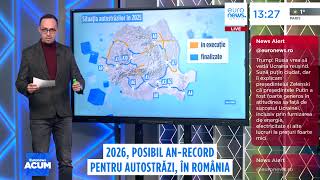 Anul 2026, posibil an-record pentru autostrăzile din România