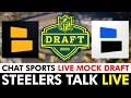 Steelers Talk LIVE: 2026 Chat Sports Live Mock Draft Special