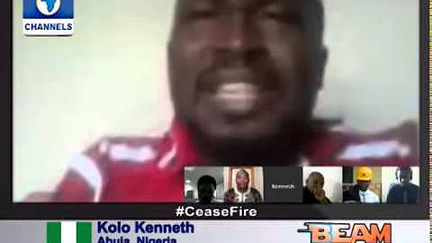 Channels Beam: Nigerians React To FG, Boko Haram Ceasefire Agreement Prt 1