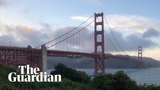 Perplexed bay area residents have reported hearing an ominous ringing
noise emanating from the golden gate bridge, which can be heard in
videos taken miles a...