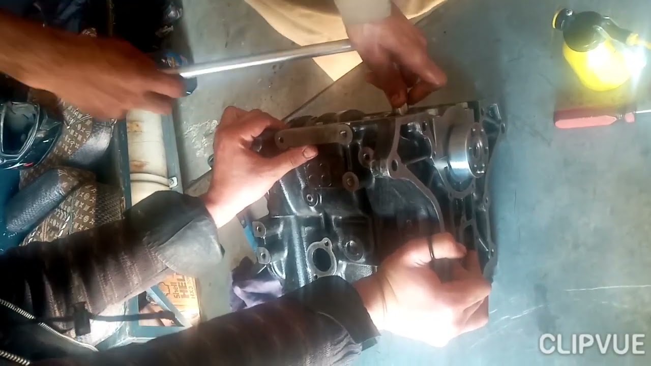 Suzuki Ravi(pick up)🚘full engine over halling 👍👍in urdu hindi😎✌