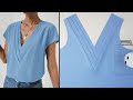 From cutting to stitching beginners guide to diy sewing v neck design