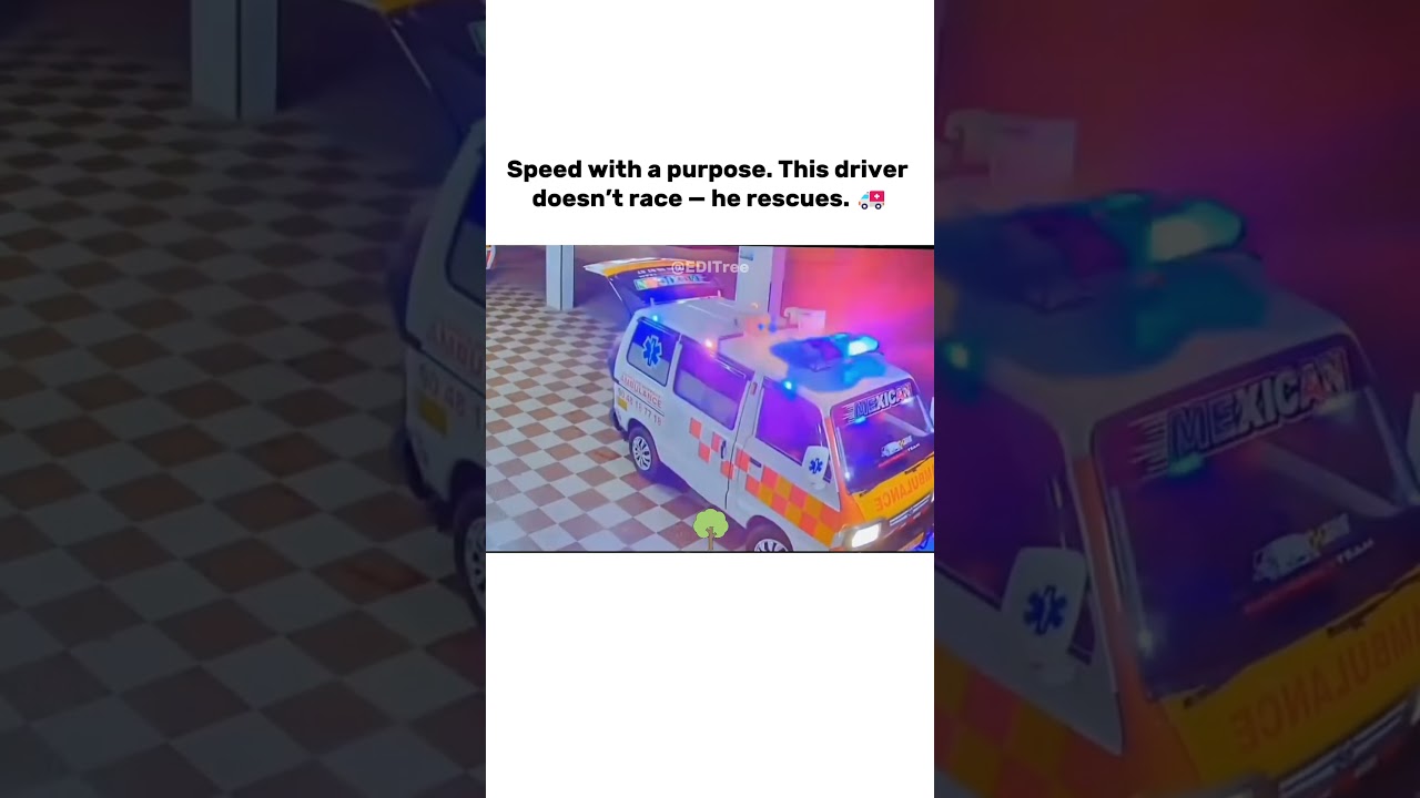 Viral CCTV: Ambulance Driver’s Heroic Speed at Indian Hospital 