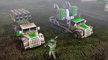 Command And Conquer  Generals Game 4k Full Remake Mission and Weapons